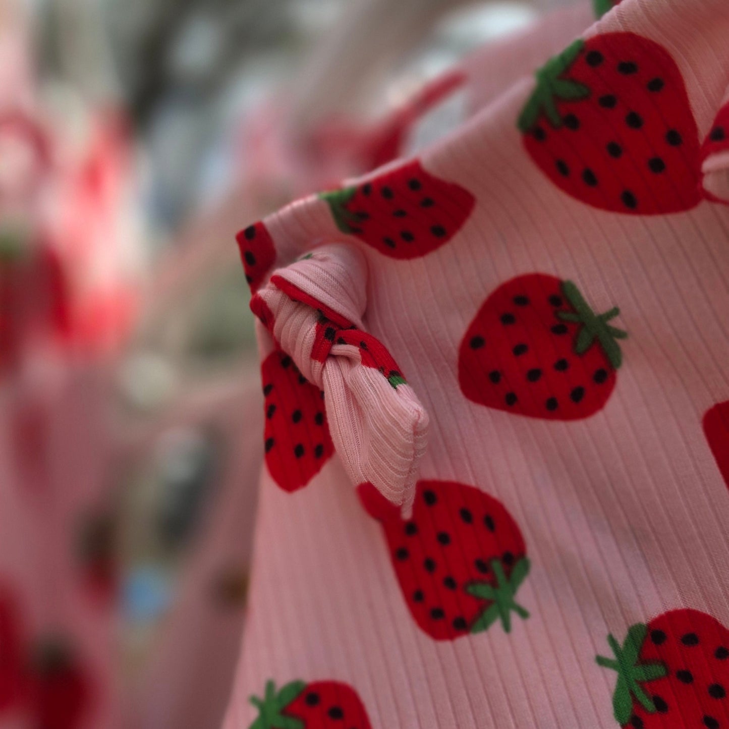 Strawberry Shorties Overalls