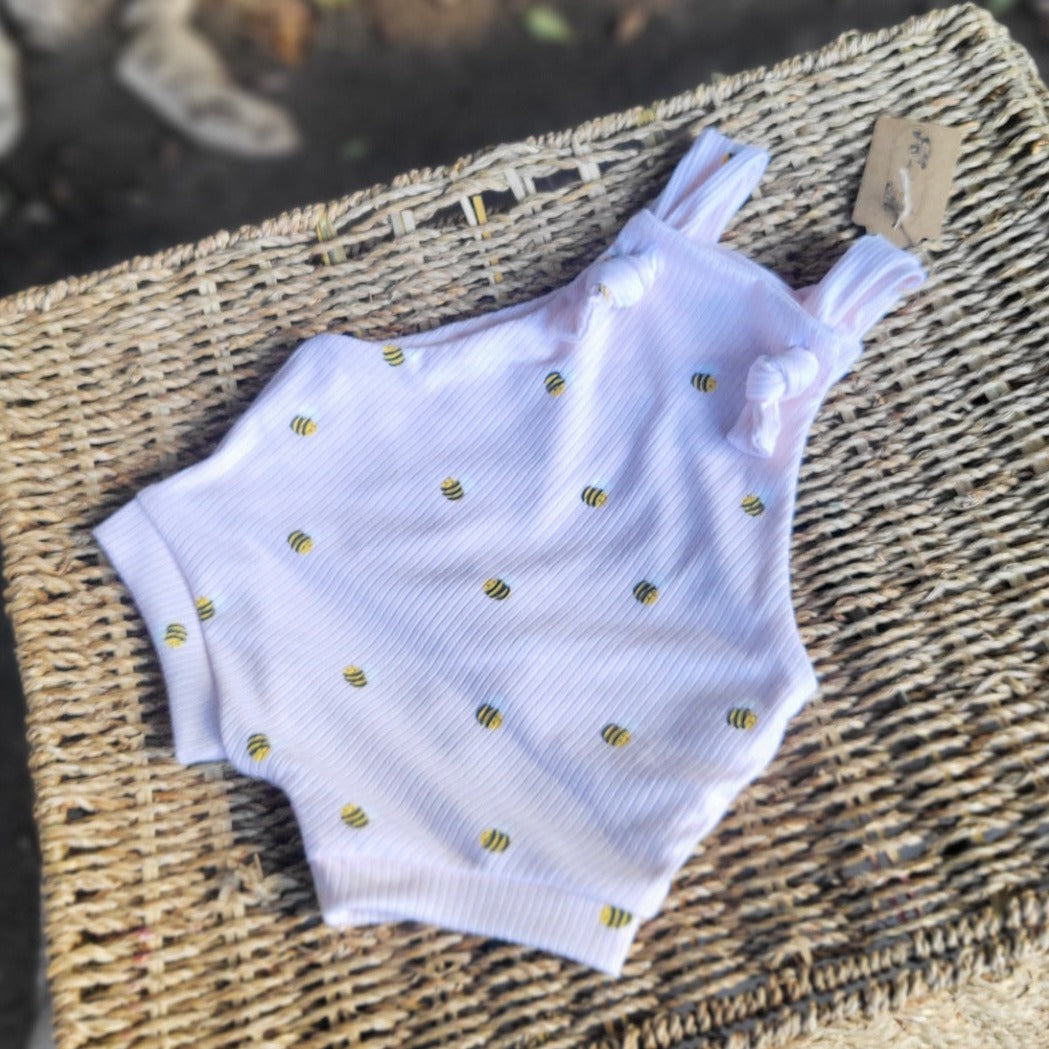 Bee Shorties Overalls