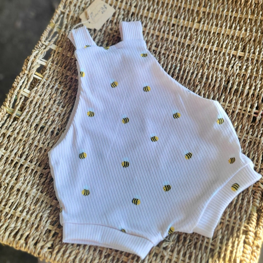 Bee Shorties Overalls