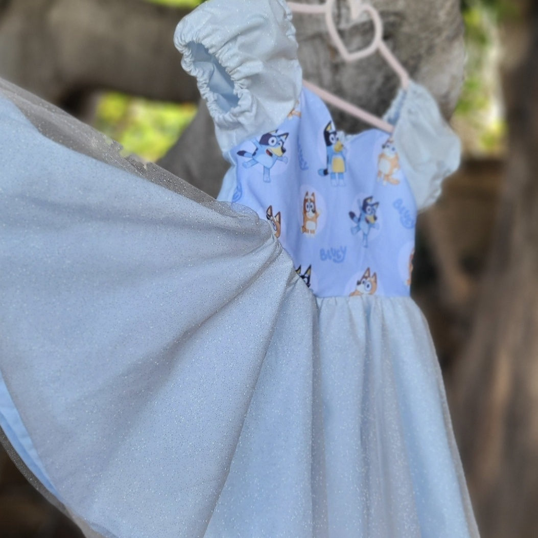 Mila | Blue Sparkles