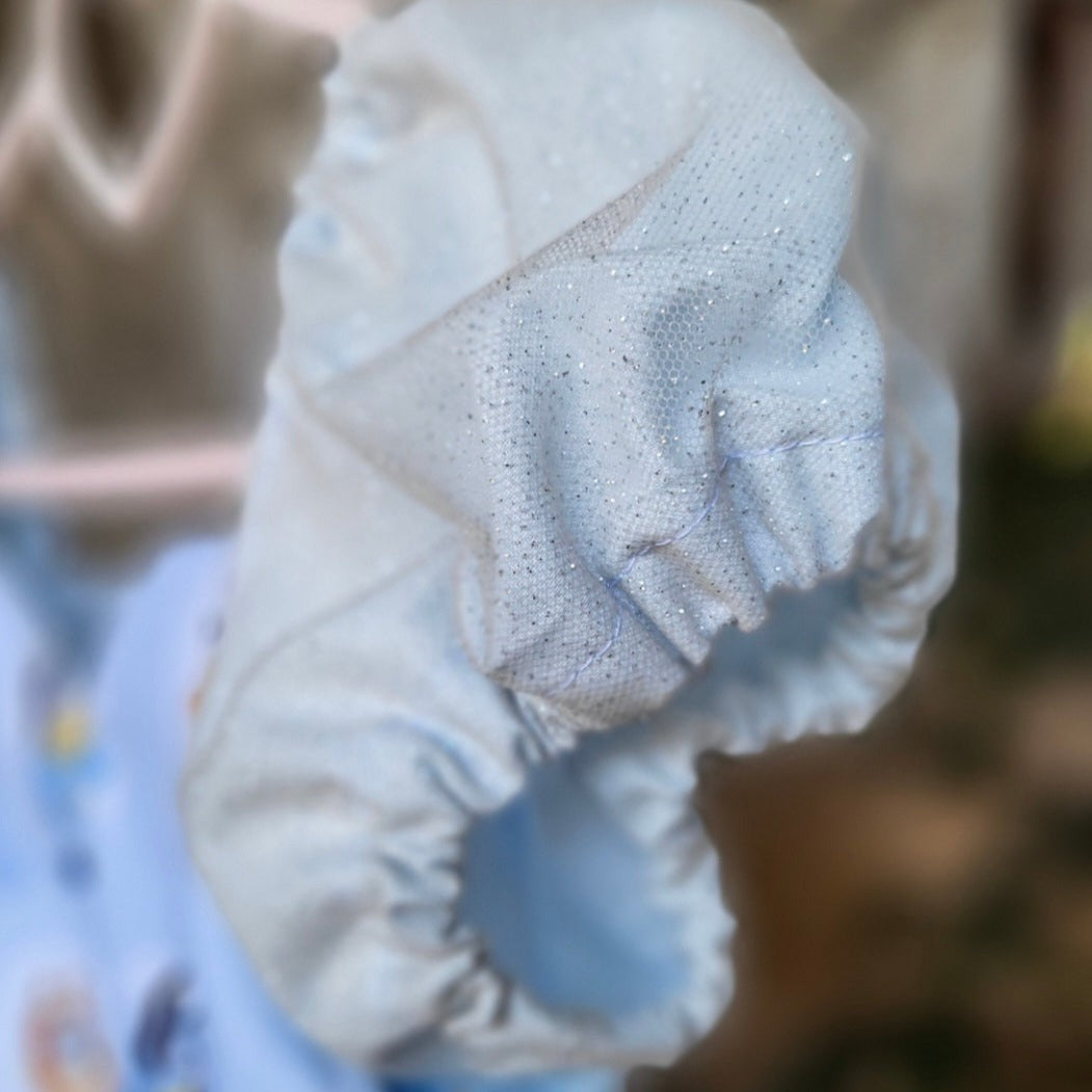 Mila | Blue Sparkles