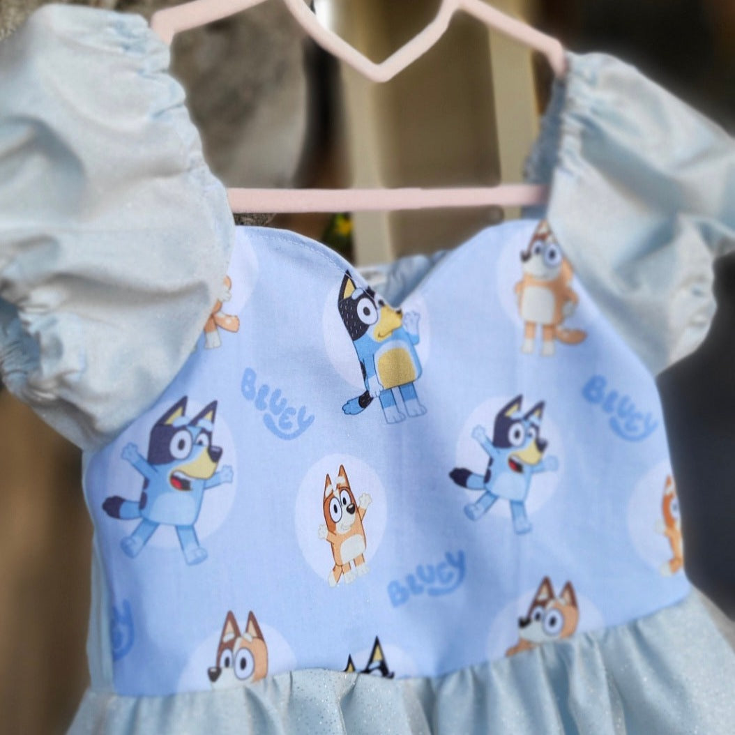 Mila | Blue Sparkles