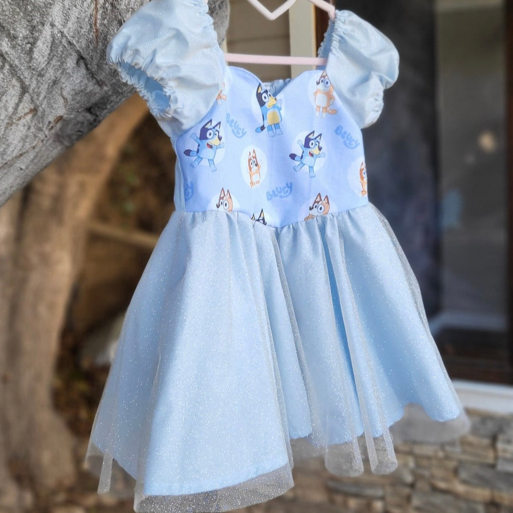 Mila | Blue Sparkles