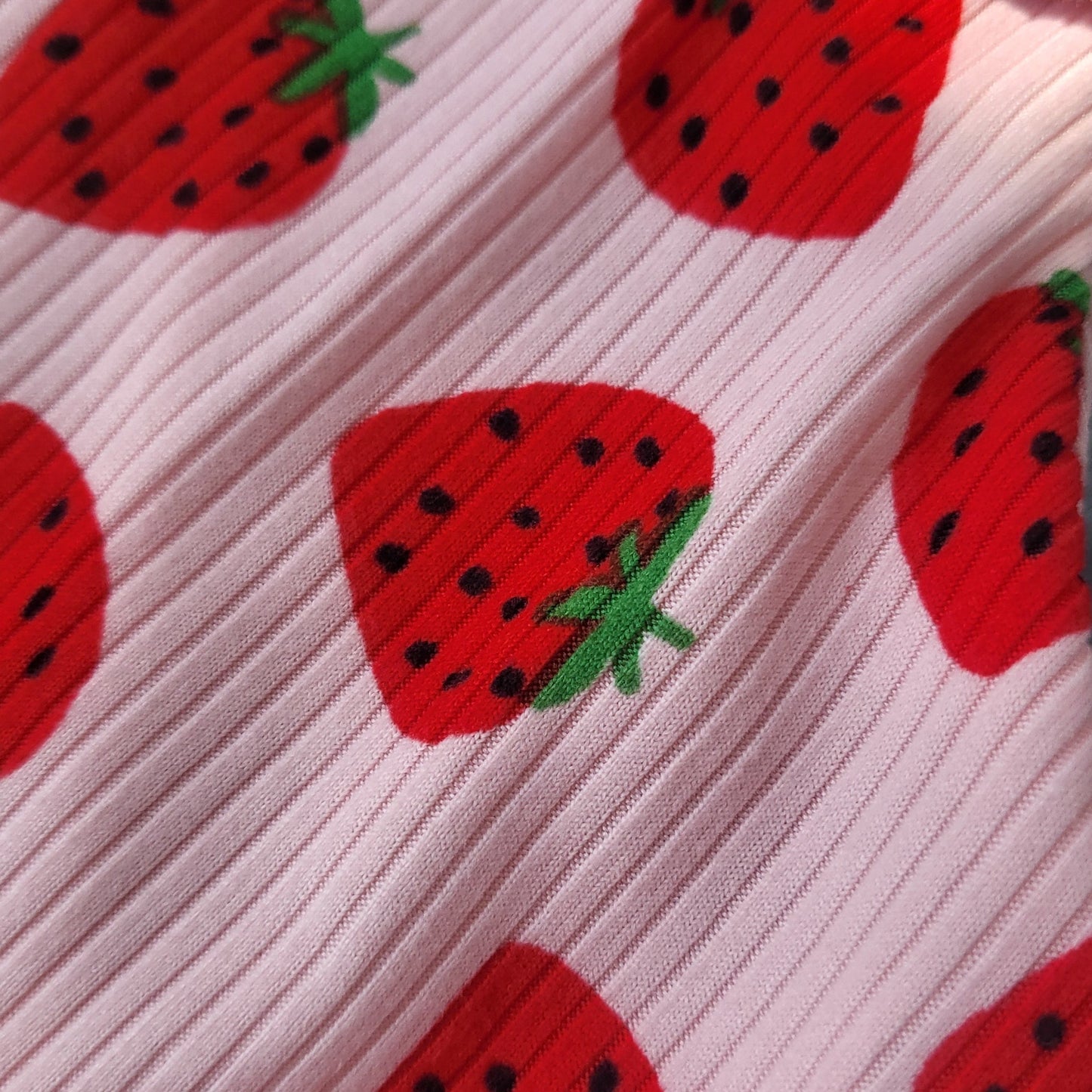 Strawberry Shorties Overalls