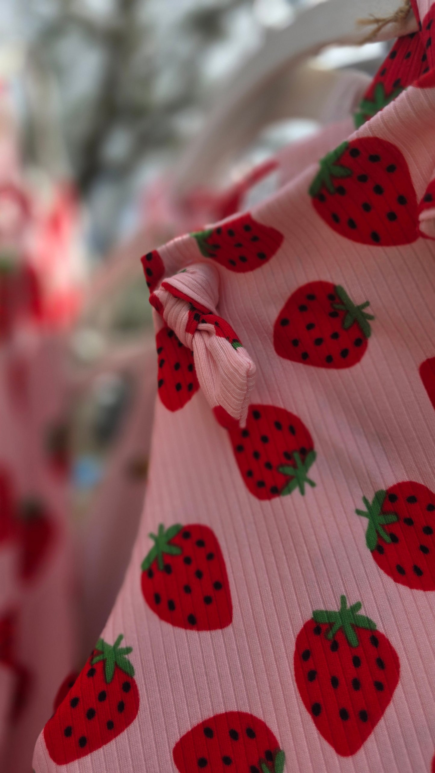 Strawberry Shorties Overalls