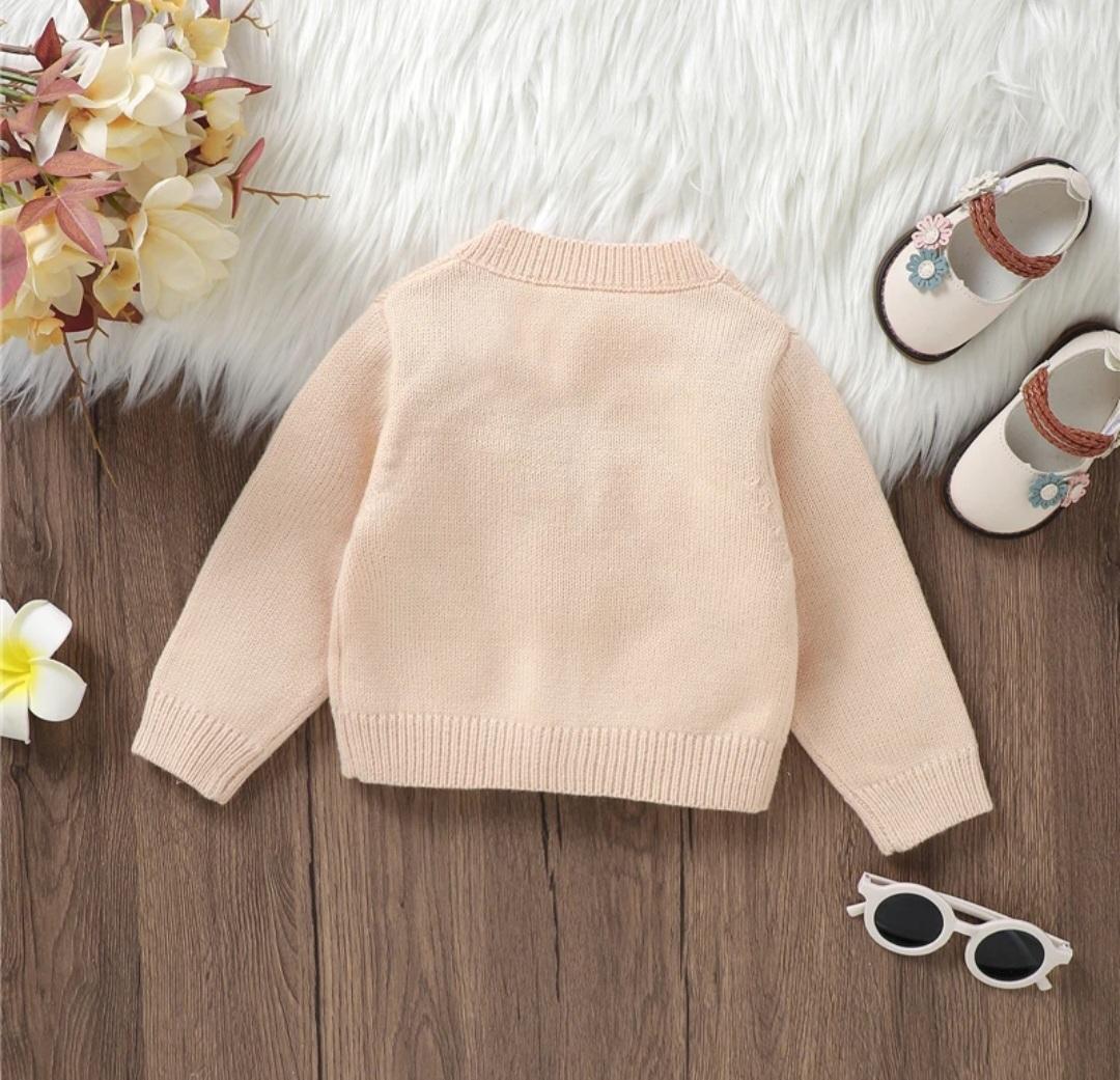 Daisies Pink Cardigan