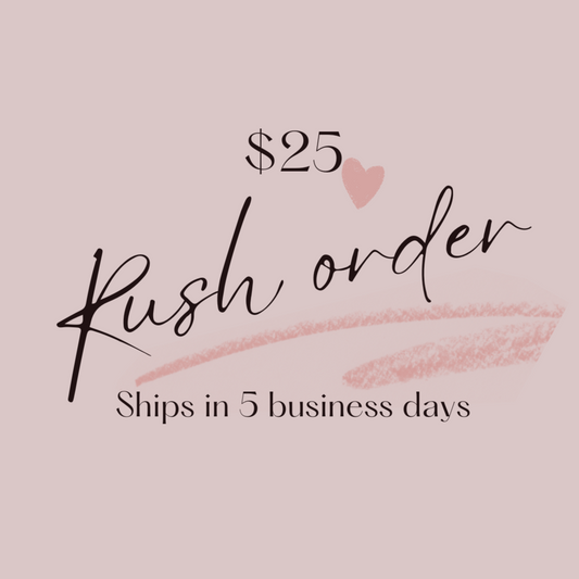 Rush my order!