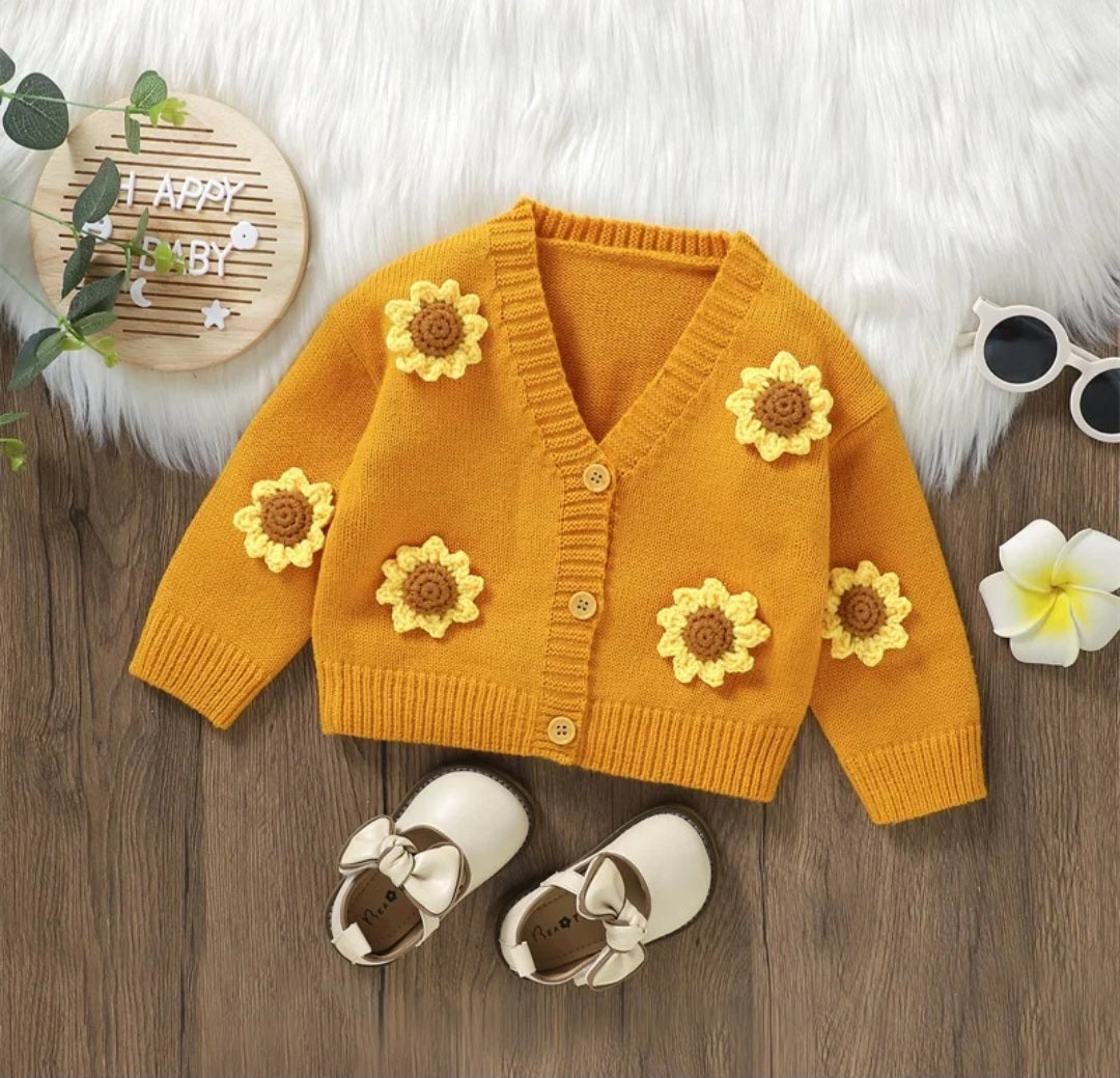 Sunflowers Cardigan