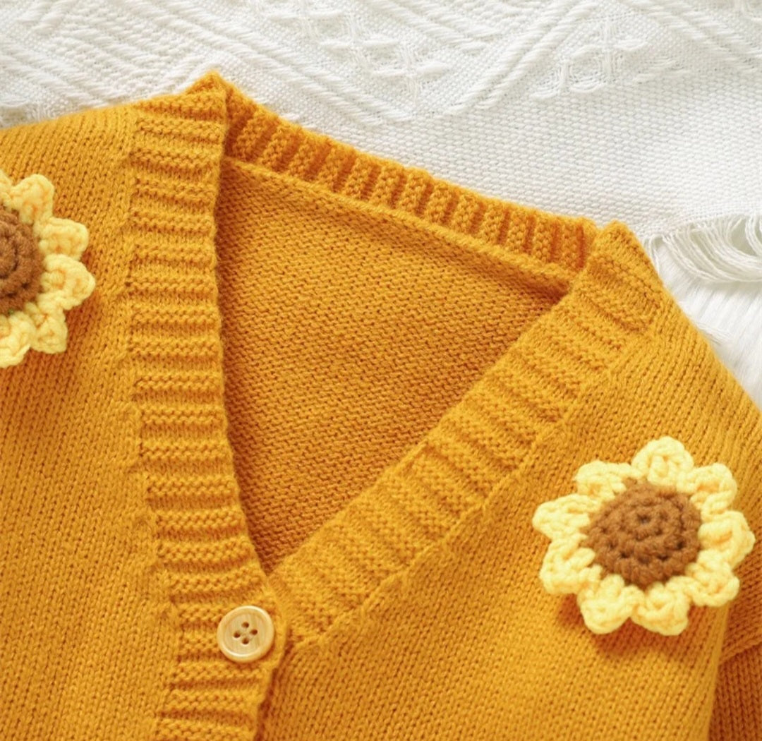 Sunflowers Cardigan