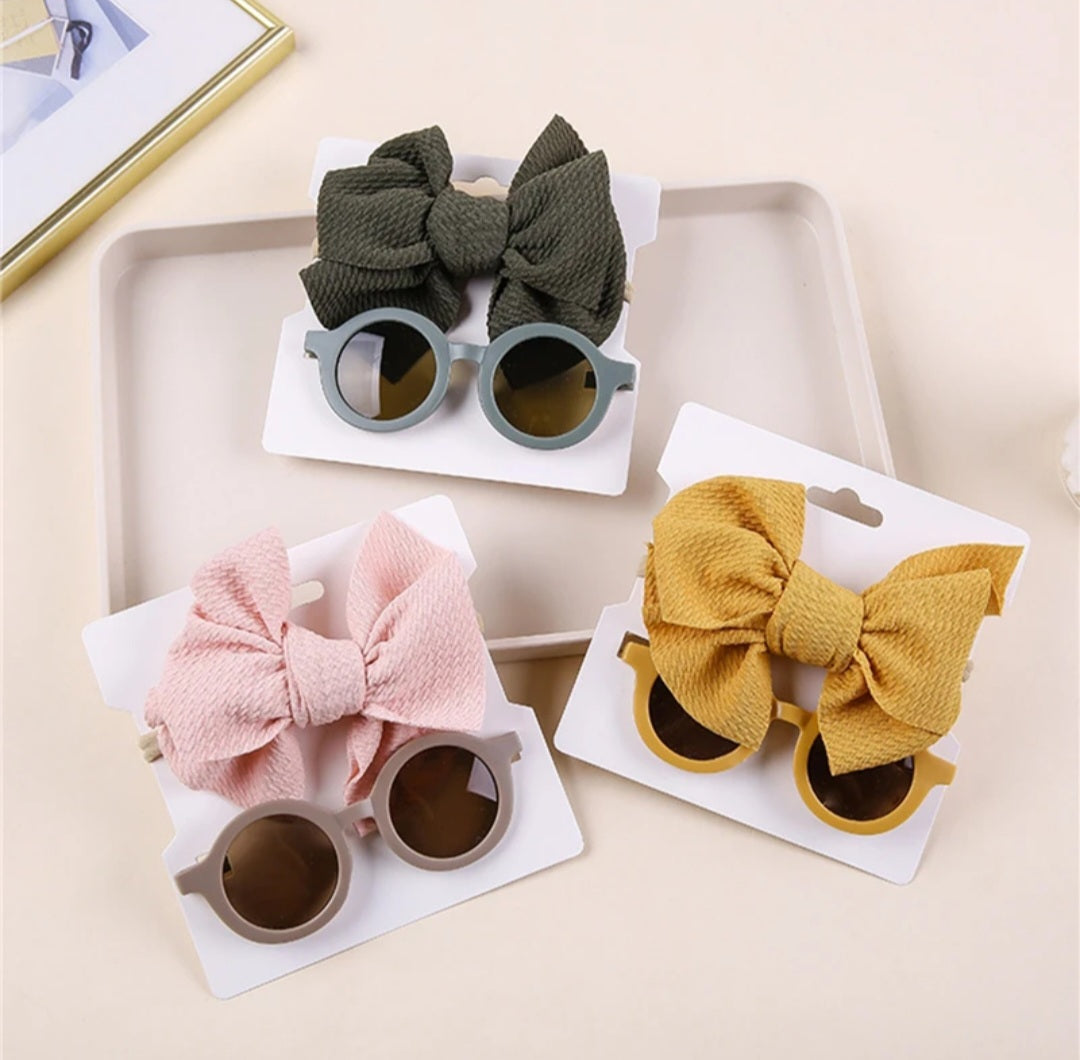 Sunnies and Bow Set