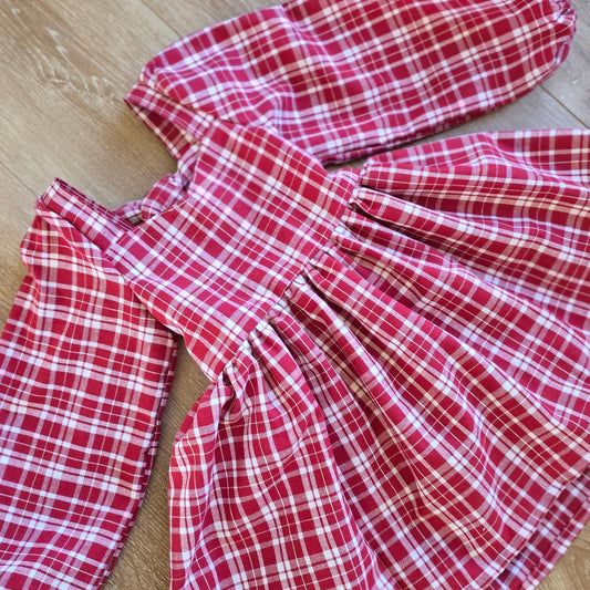 Grace | Winter Plaid LS