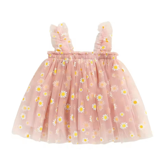 Pink Daisy Dress