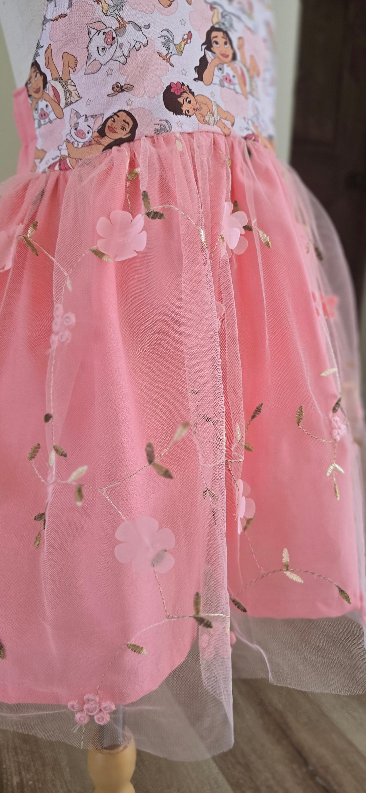 Moana Pink Flowers