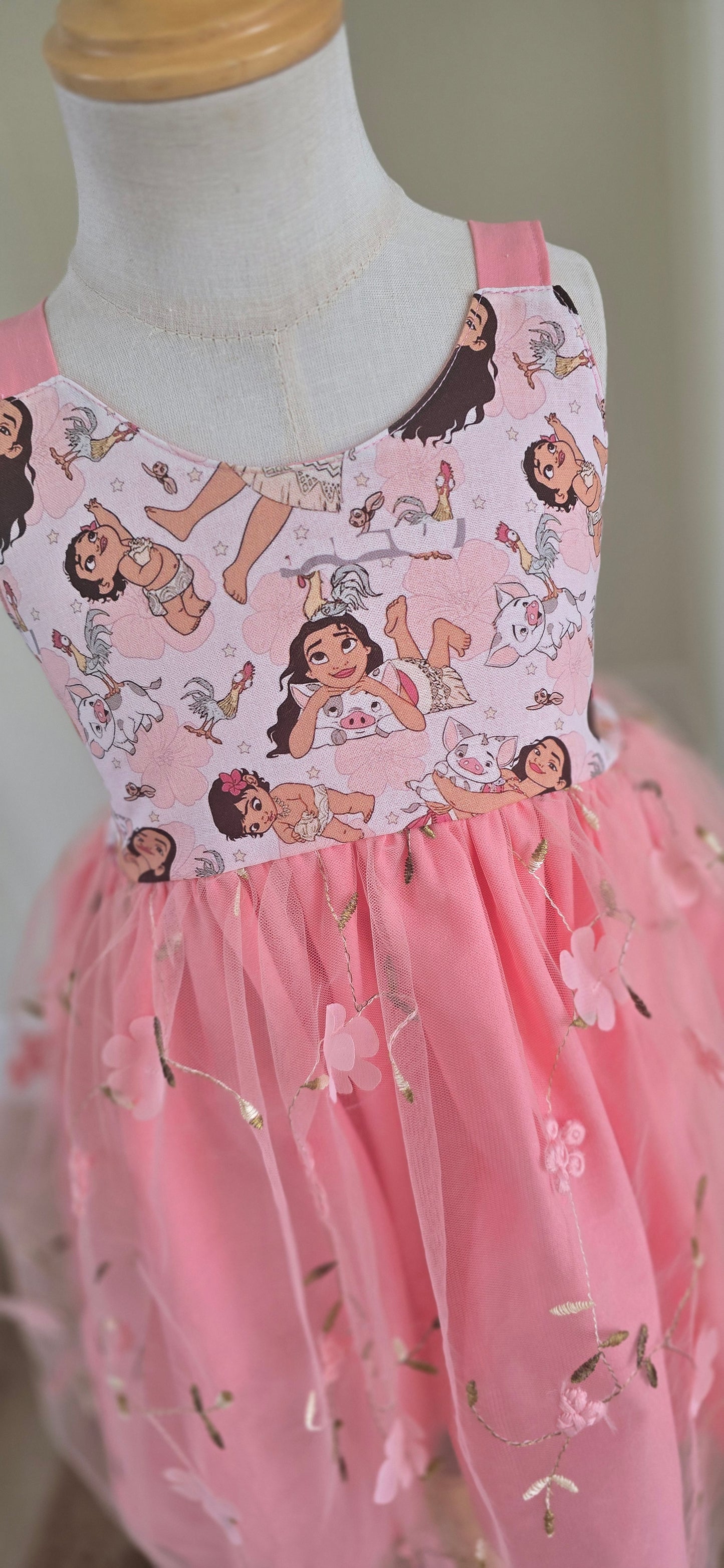 Moana Pink Flowers